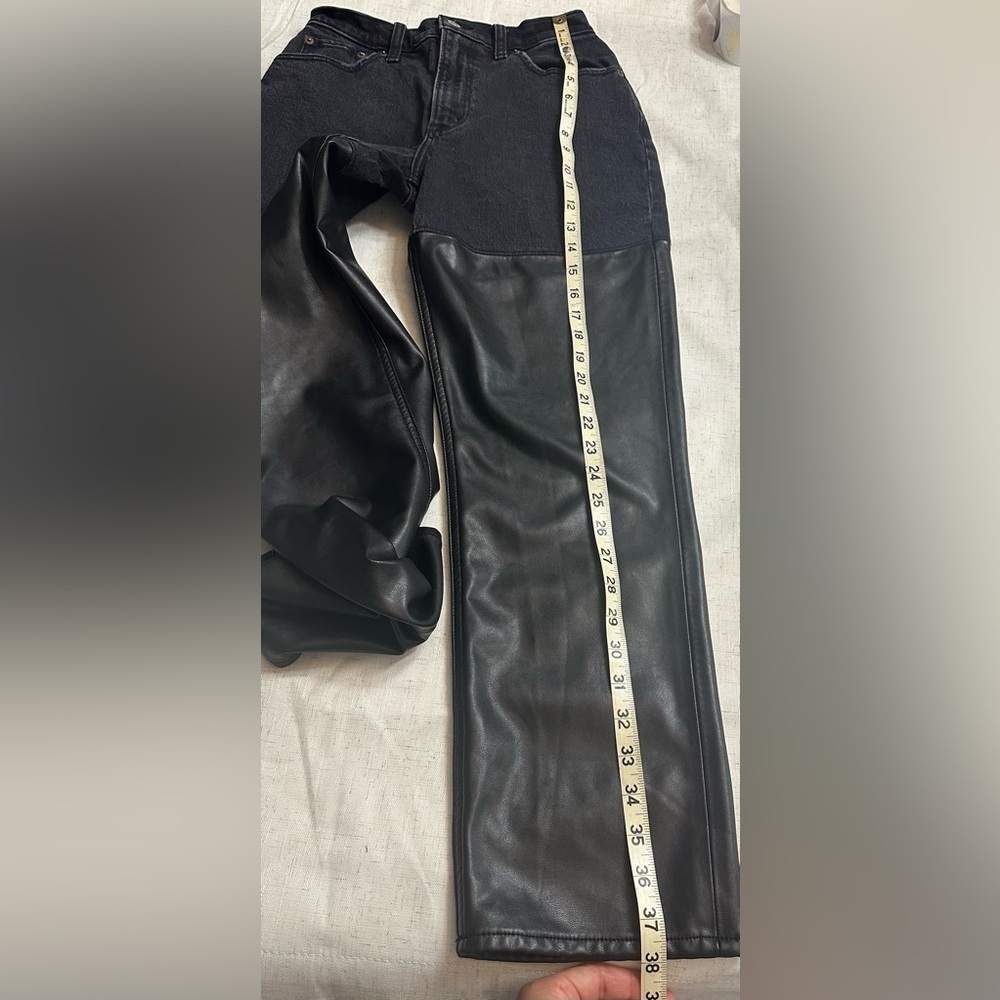 Abercrombie & Fitch Black Straight Leg Jeans - Picture 9 of 12